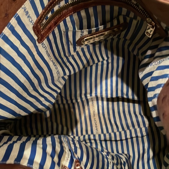 Rebecca Minkoff Ostrich Embossed Leather Nikki Bag - Picture 4 of 6